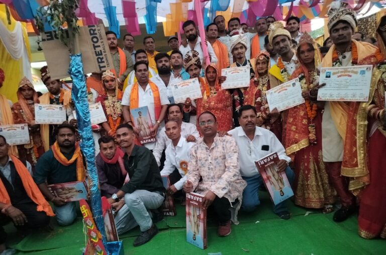 लगातार कई वर्षों से निःशुल्क सामूहिक विवाह का आयोजन कर रहा श्रीवास समाज बिलासपुर संभाग