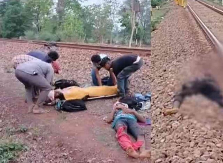 थकान या लापरवाही: रेलवे ट्रैक पर सोना पड़ा महंगा, गंवानी पड़ी जानें, दो की मौत, दो घायल